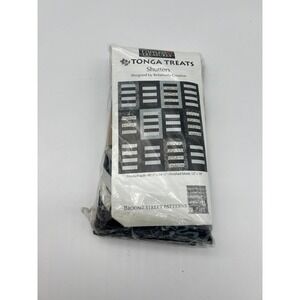 Timeless Treasures Tonga Treats Batik Ebony Fat Quarter Bundle 12pc Quilt Fabric